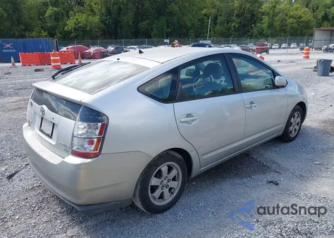 2004 Toyota Prius from USA, damaged, VIN JTDKB22U240051696